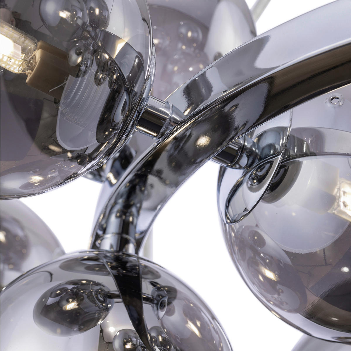 PENDELLEUCHTE 69/23,8/69 cm  - Chromfarben, Trend, Glas/Metall (69/23,8/69cm) - MAYTONI