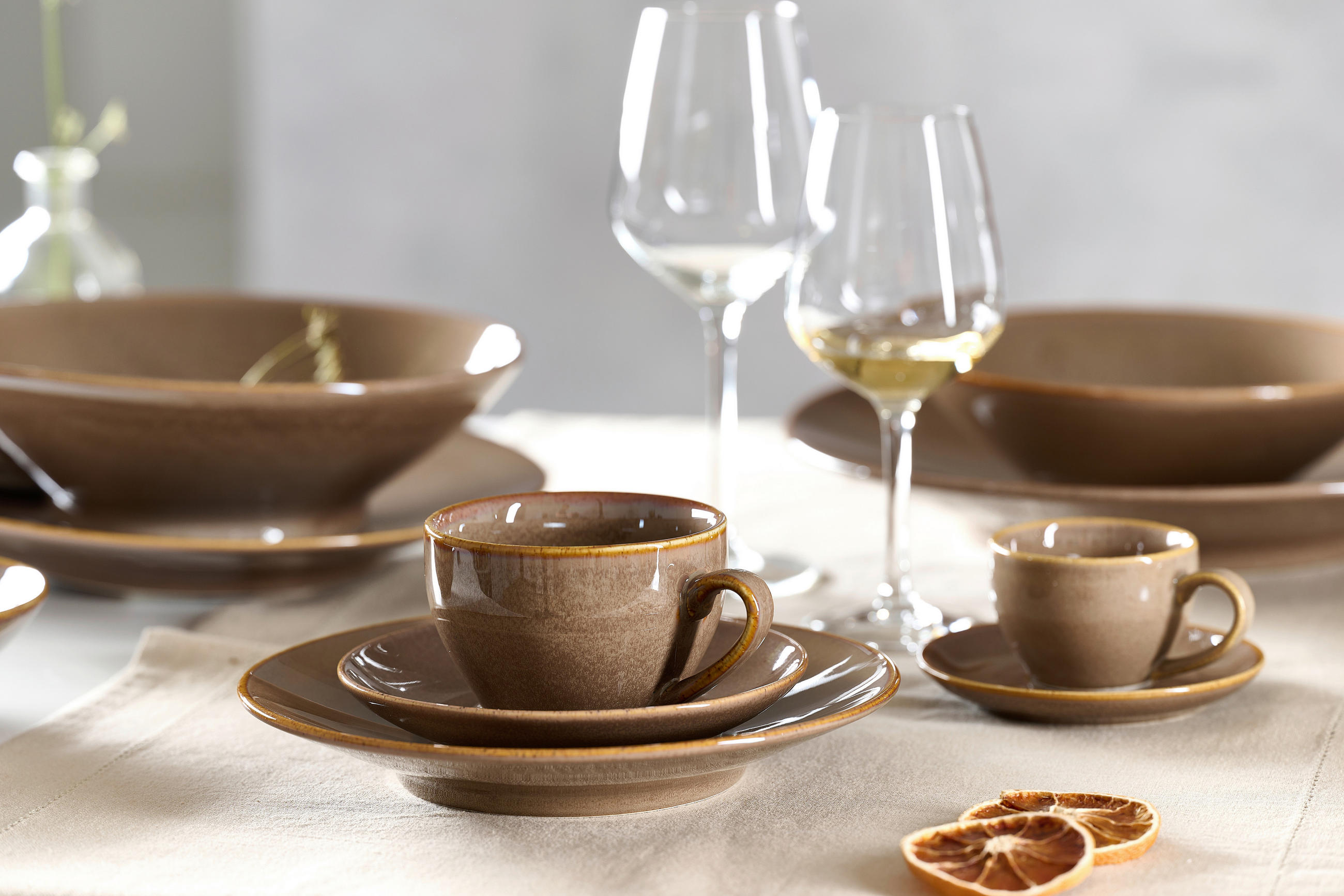 ESPRESSOTASSE Sahara 105 ml  - Dunkelbraun, KONVENTIONELL, Keramik (10/7/5cm) - Ritzenhoff Breker
