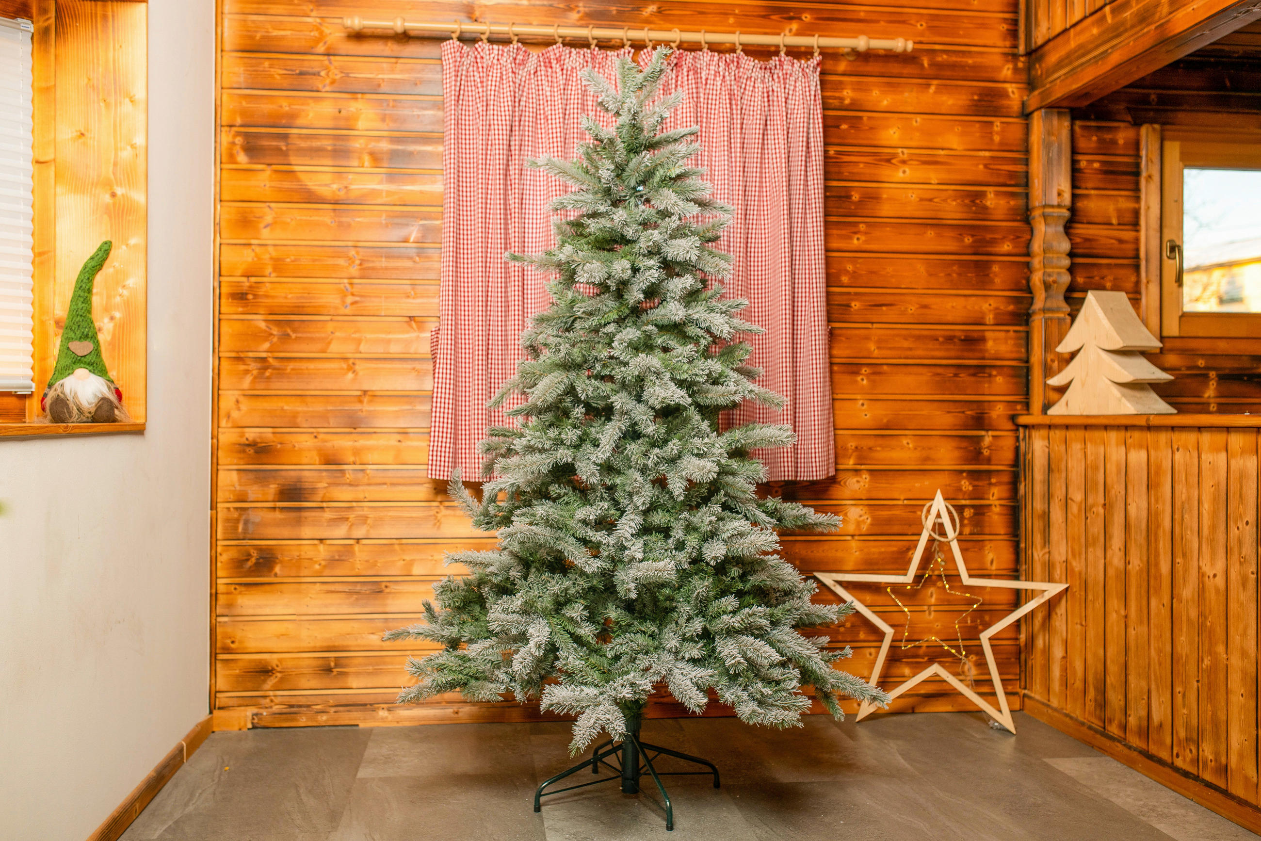 WEIHNACHTSBAUM 180 cm  - Grün, Basics, Kunststoff/Metall (180cm)