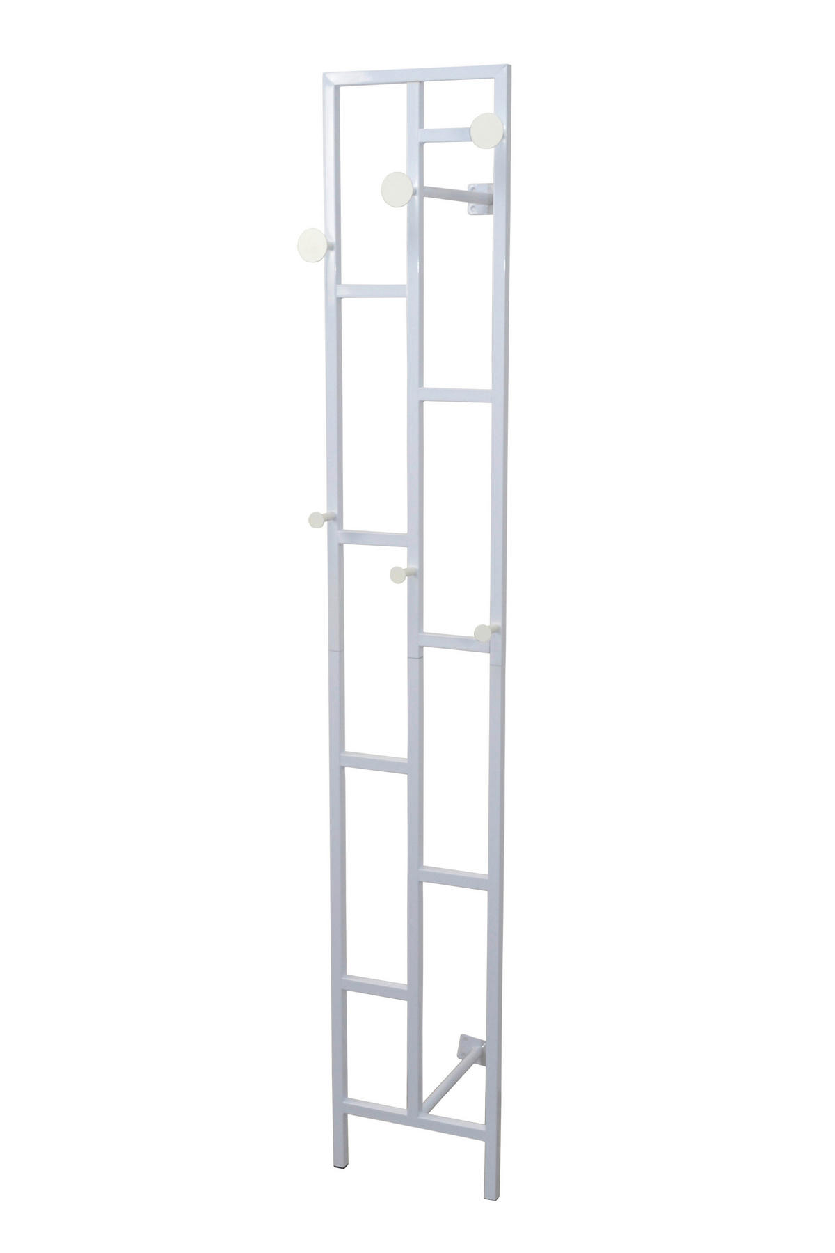 WANDGARDEROBE  in Weiß  - Weiß, Design, Metall (36/33,5/180cm) - MID.YOU