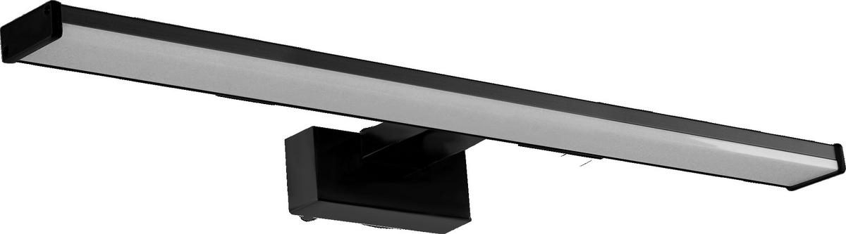 FÜRDŐSZOBAI FALILÁMPA - fekete, Basics, fém (12,1/60/4,2cm)