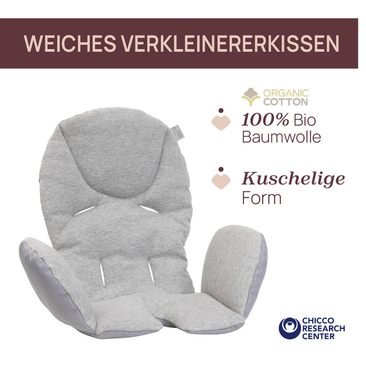 HOCHSTUHL Polly Armonia Blaugrau, Hellgrau Greenery  - Blaugrau/Hellgrau, Basics, Kunststoff (57/79-104/90cm) - Chicco