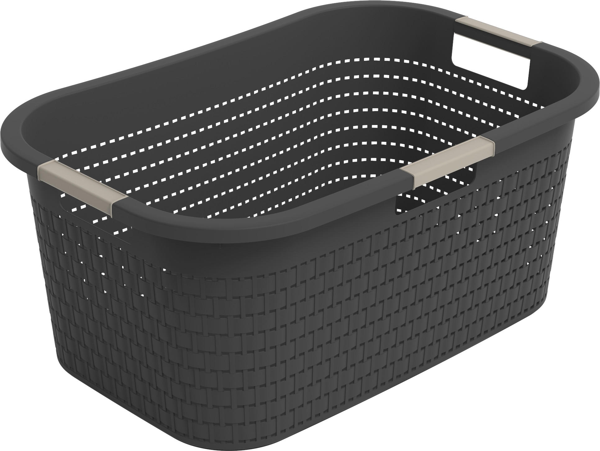 Rotho KOŠ NA PRÁDLO, černá