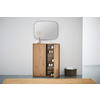 SCHUHSCHRANK  in 97,5/120/33,8 cm  - Eichefarben/Anthrazit, Modern, Holzwerkstoff/Kunststoff (97,5/120/33,8cm) - Xora