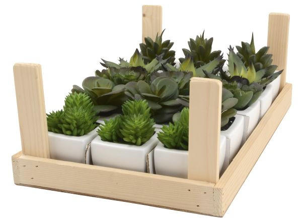 KONSTBLOMMA - grön, Design, plast (5/5/9cm) - Best Price