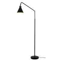 STEHLEUCHTE  89/153 cm   - Schwarz, Design, Metall (89/153cm) - It's about Romi