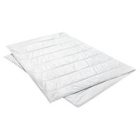 LETNÍ PŘIKRÝVKA, 155/220 cm,  - bílá, Basics, textil (155/220cm) - Centa-Star