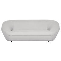 2-SITZER-SOFA in Flachgewebe Schlammfarben  - Schlammfarben/Schwarz, KONVENTIONELL, Kunststoff/Textil (223/79/94cm) - Carryhome