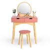 KINDER-STYLINGSET CALENDULA - Altrosa/Naturfarben, Basics, Holz/Holzwerkstoff (60/34/98cm) - MUSTERKIND