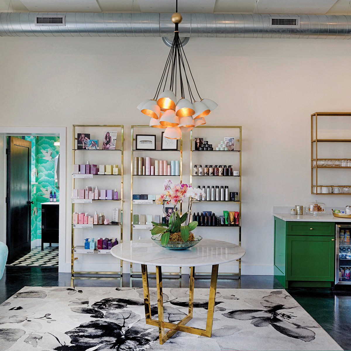 HÄNGLAMPA Nula 65.1/109.1 cm  - vit/guldfärgad, Lifestyle, metall (65.1/109.1cm) - Elstead Lighting