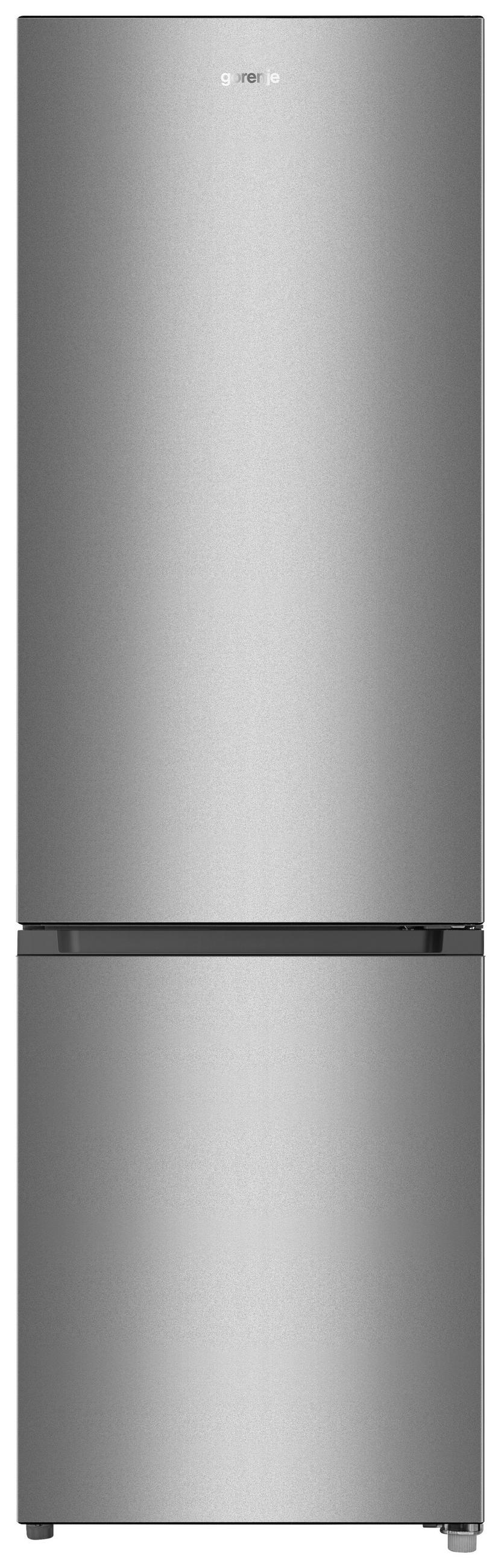 KÜHL-GEFRIER-KOMBINATION RK418DPS4  - Edelstahlfarben, MODERN, Glas/Kunststoff (55/179,7/56,3cm) - Gorenje