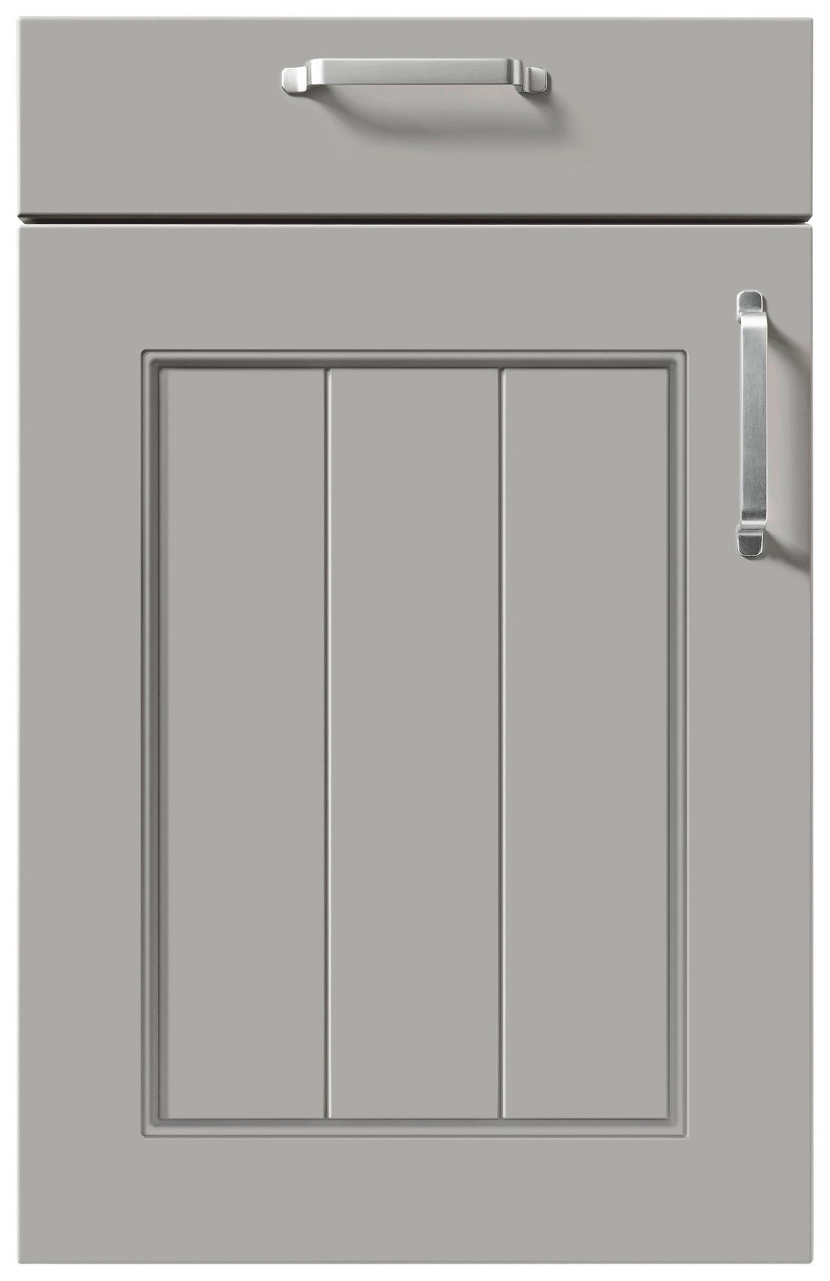 EINBAUKÜCHE CANDY SATIN  - Salbeigrün, Design, Holzwerkstoff - Novel