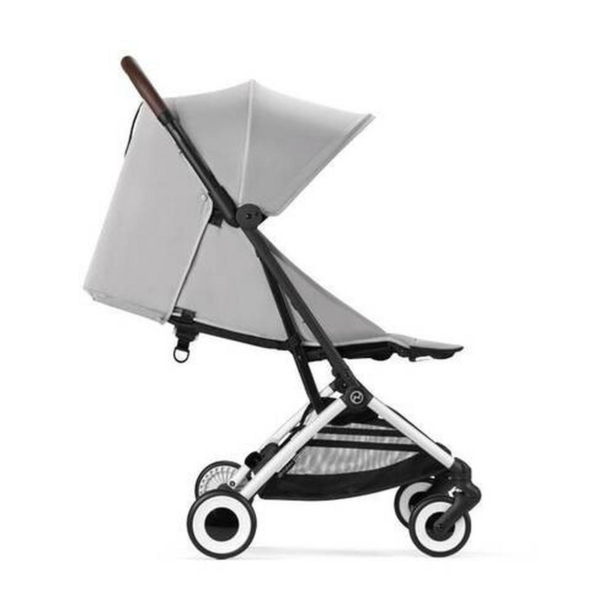 BUGGY Orfeo  - Silberfarben/Hellgrau, Basics, Kunststoff/Textil (77/52/102cm) - cybex GOLD