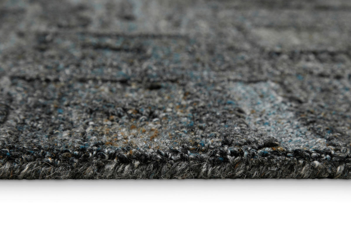 WEBTEPPICH 200/300 cm Hamptons Fortytwo Dunkelgrau  - Dunkelgrau, KONVENTIONELL, Textil (200/300cm) - WECON HOME