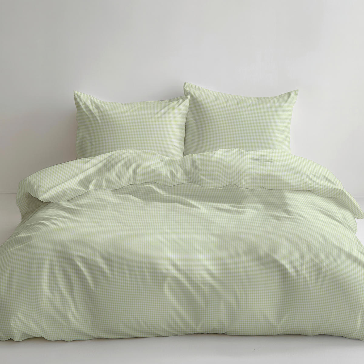 BETTWÄSCHE Satin 200/200 cm  - Salbeigrün, Design, Textil (200/200cm) - Florella