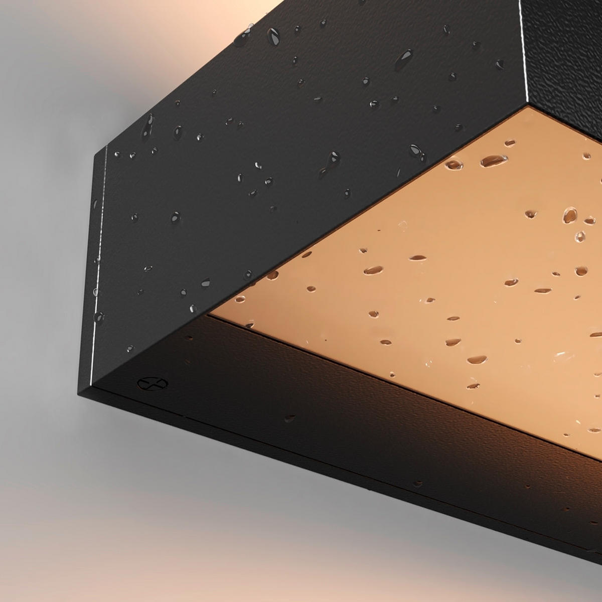 VONKAJŠIE NÁSTENNÉ SVIETIDLO - grafitová, Modern, kov (30/12/5,5cm) - MAYTONI