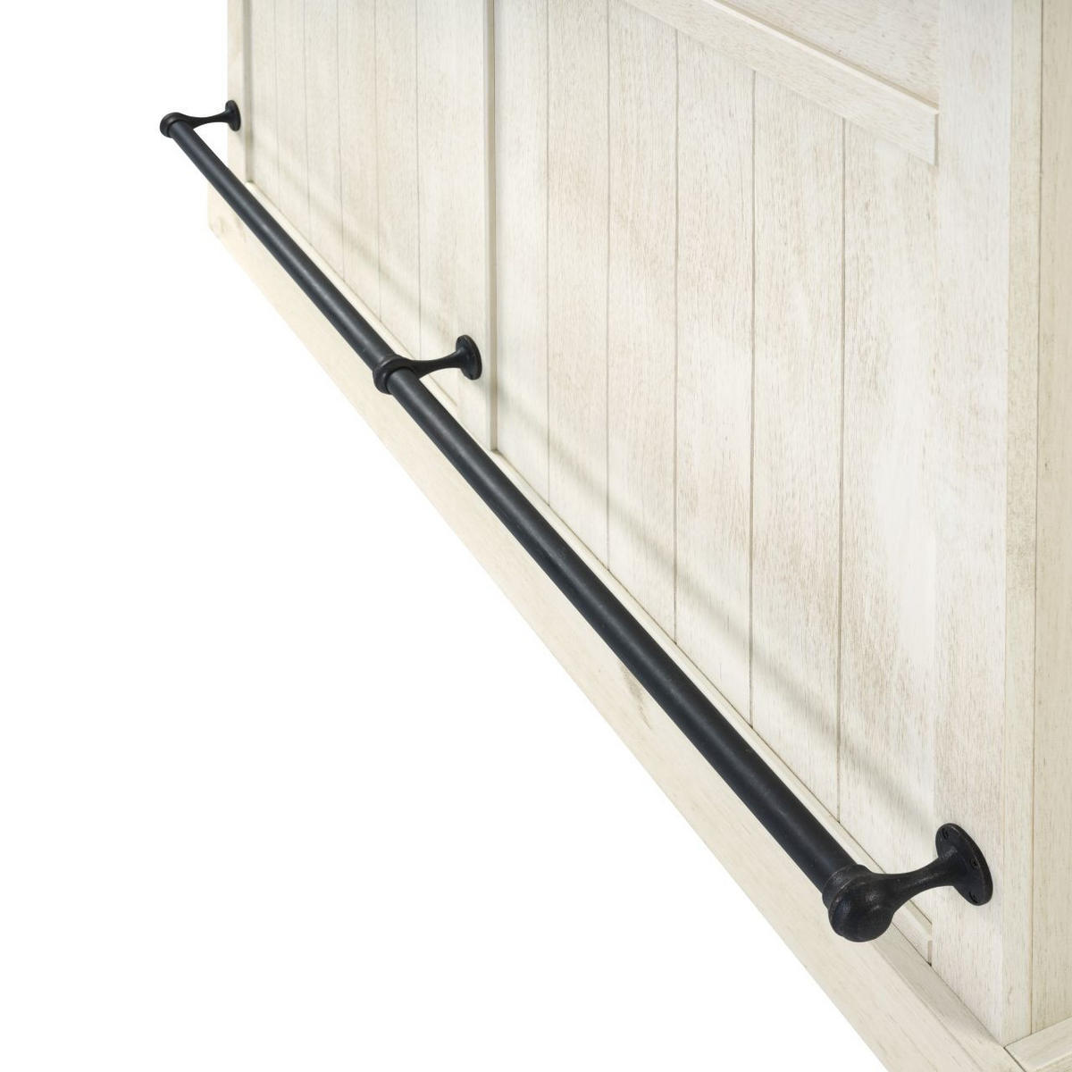 BAR fehér  - fehér, Romantik / Landhaus, fa (140/104/48cm) - MID.YOU