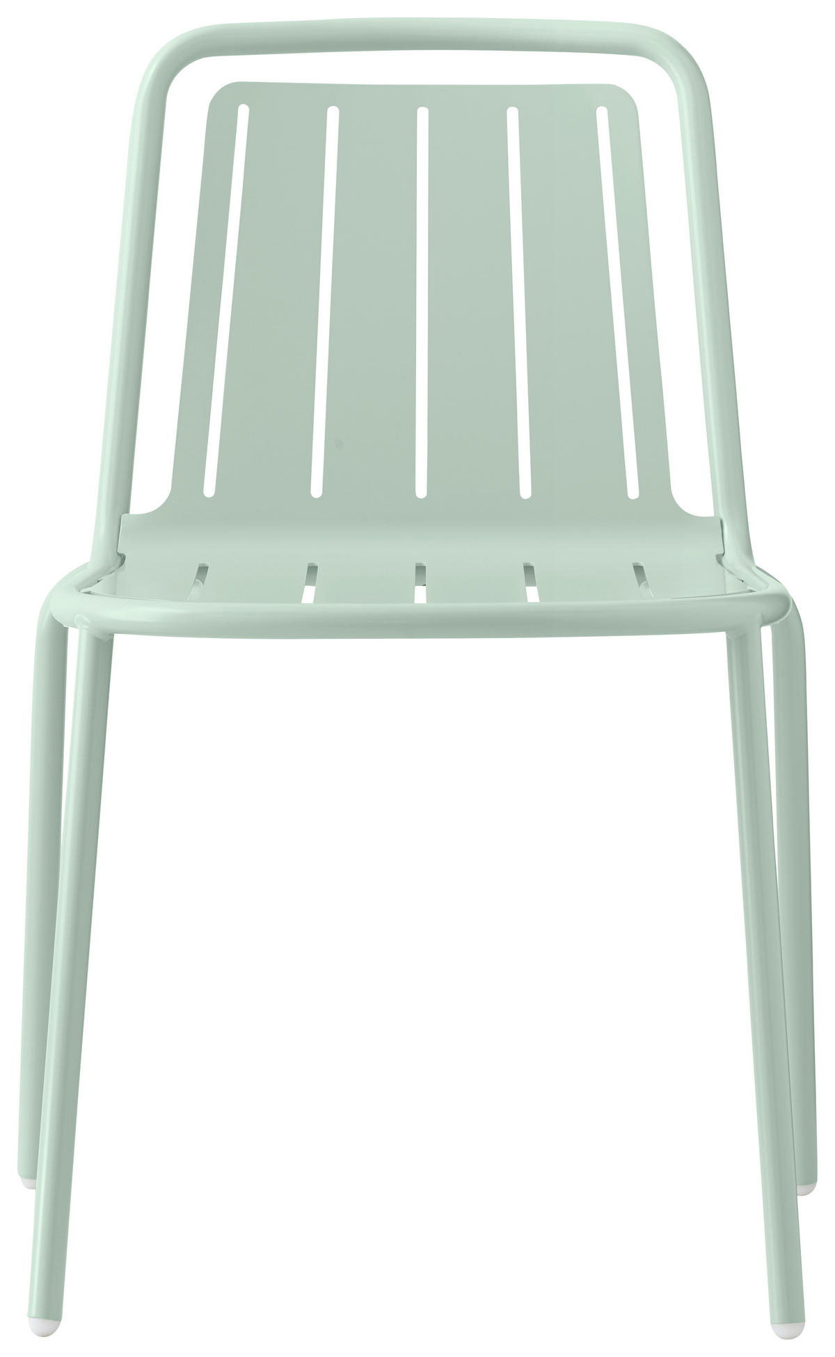 GARTENSTUHL-SET Edelstahl Pastellgrün  - Pastellgrün, Basics, Metall (54/79/57cm) - Connubia 