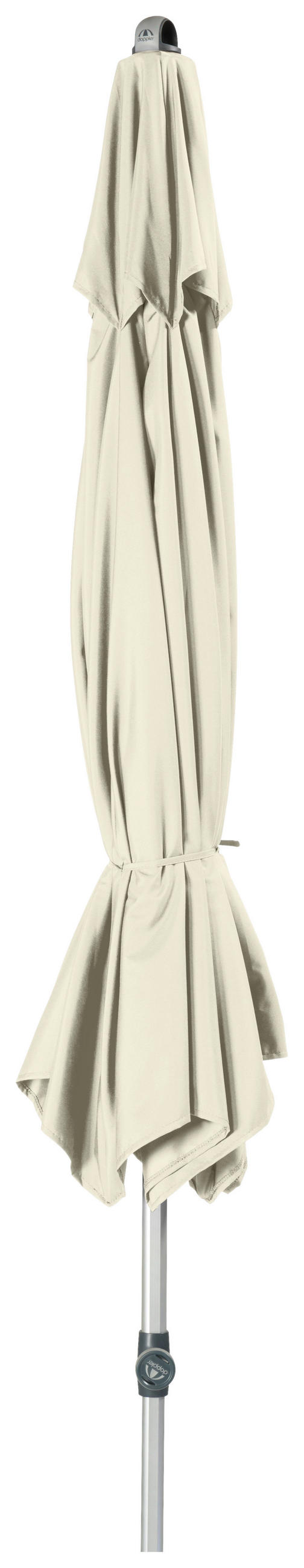 SONNENSCHIRM 320 cm Naturfarben  - Beige/Alufarben, KONVENTIONELL, Textil/Metall (320cm) - Doppler