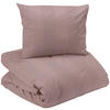 PÅSLAKANSET satin 150/210 cm  - gammelrosa, Basics, textil (150/210cm)