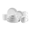 KOMBISERVICE 16-teilig Alenia  - Weiß, Basics, Keramik (32/31,5/30cm) - Mäser