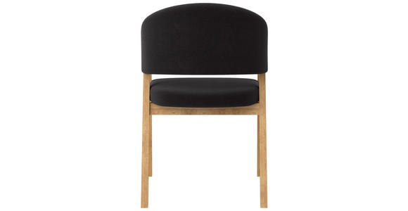 ARMLEHNSTUHL in Mikrofaser - Anthrazit, KONVENTIONELL, Holz/Textil (59/96/60cm) - Carryhome