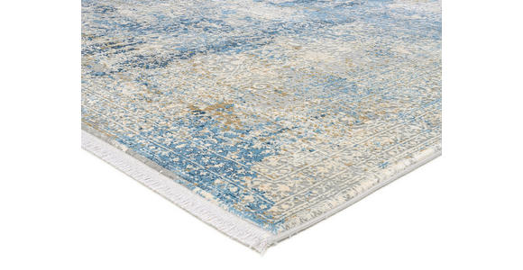 WEBTEPPICH 67/130 cm Avignon Blau, Grau - Blau/Grau, Design, Textil (67/130cm) - Dieter Knoll