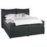 Boxspringbett 180 cm x 200 cm in Textil Anthrazit - Anthrazit/Schwarz, Konventionell, Kunststoff/Textil (180/200cm) - Welnova Boxspringbett 180 cm x 200 cm in Textil Anthrazit - Anthrazit/Schwarz, Konventionell, Kunststoff/Textil (180/200cm) - Welnova