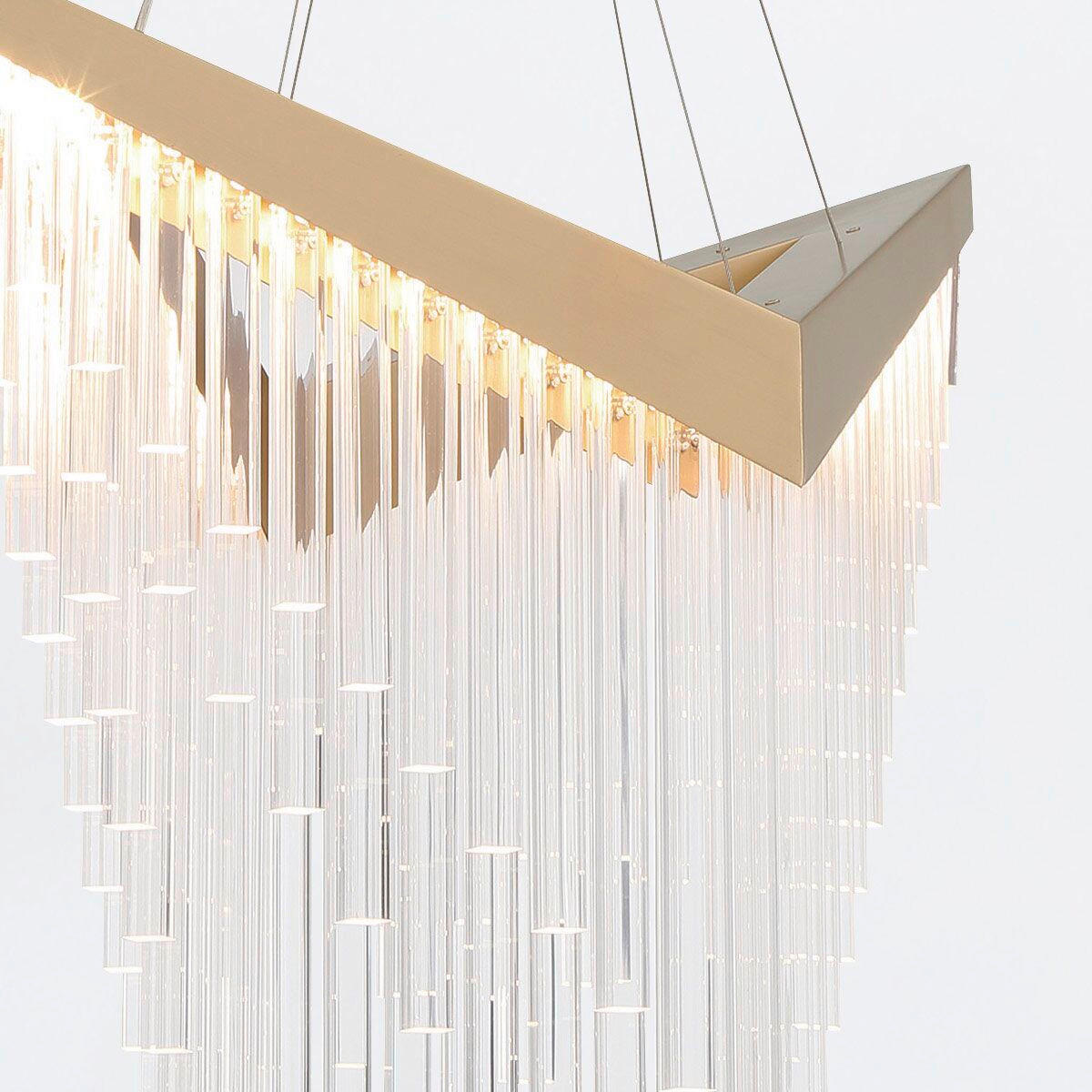 KRONLEUCHTER 40,5/119,4 cm    - Goldfarben, Konventionell, Kunststoff/Metall (40,5/119,4cm) - Elstead Lighting
