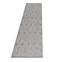 LÄUFER 80/250 cm  - Grau, Design, Textil (80/250cm) - Novel