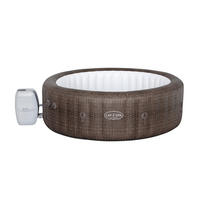 VÍŘIVKA 216/71 cm - bílá/hnědá, Trend, kov/plast (216/71cm) - Bestway
