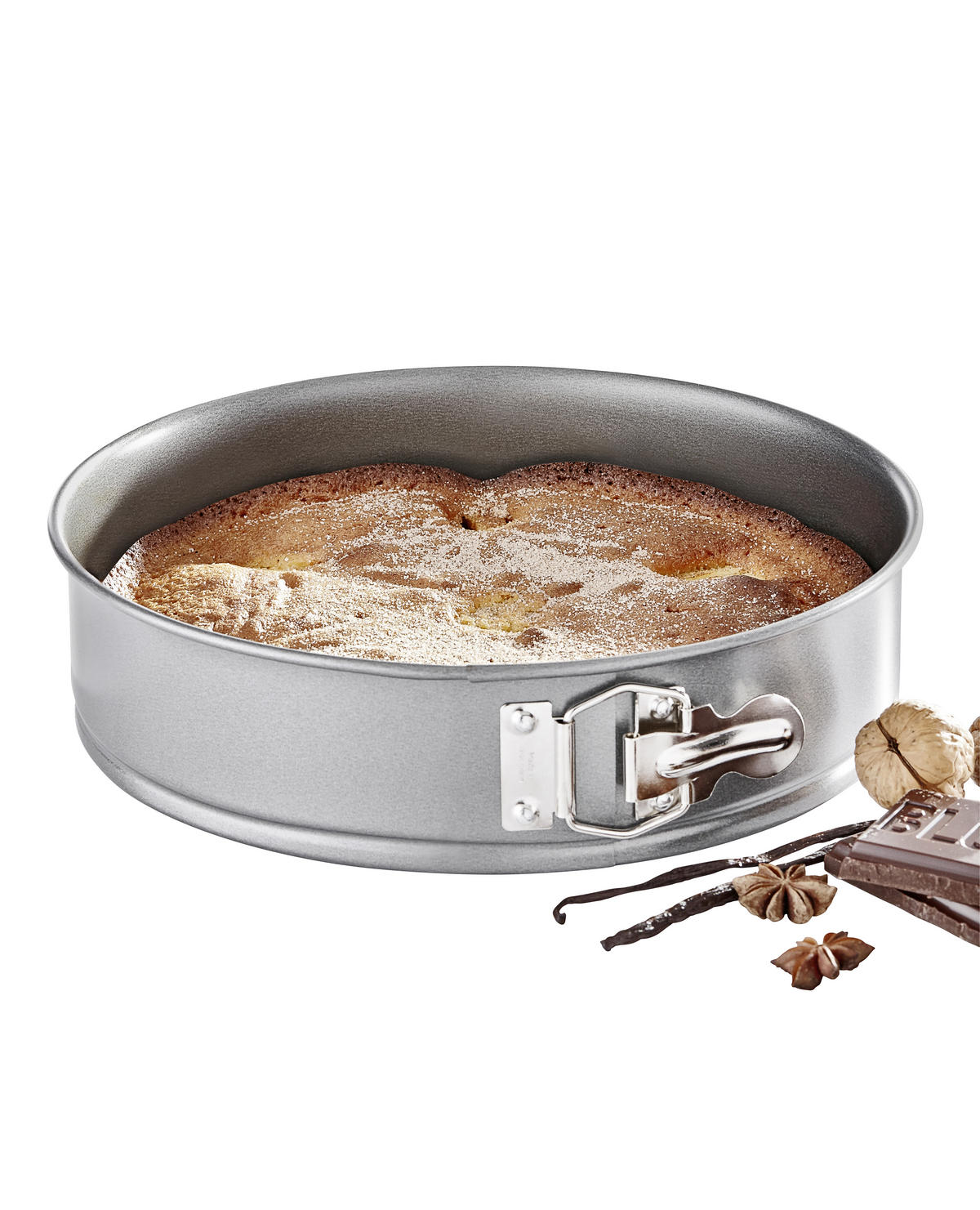 SPRINGFORM  - Grau, Basics, Metall (26cm) - Birkmann