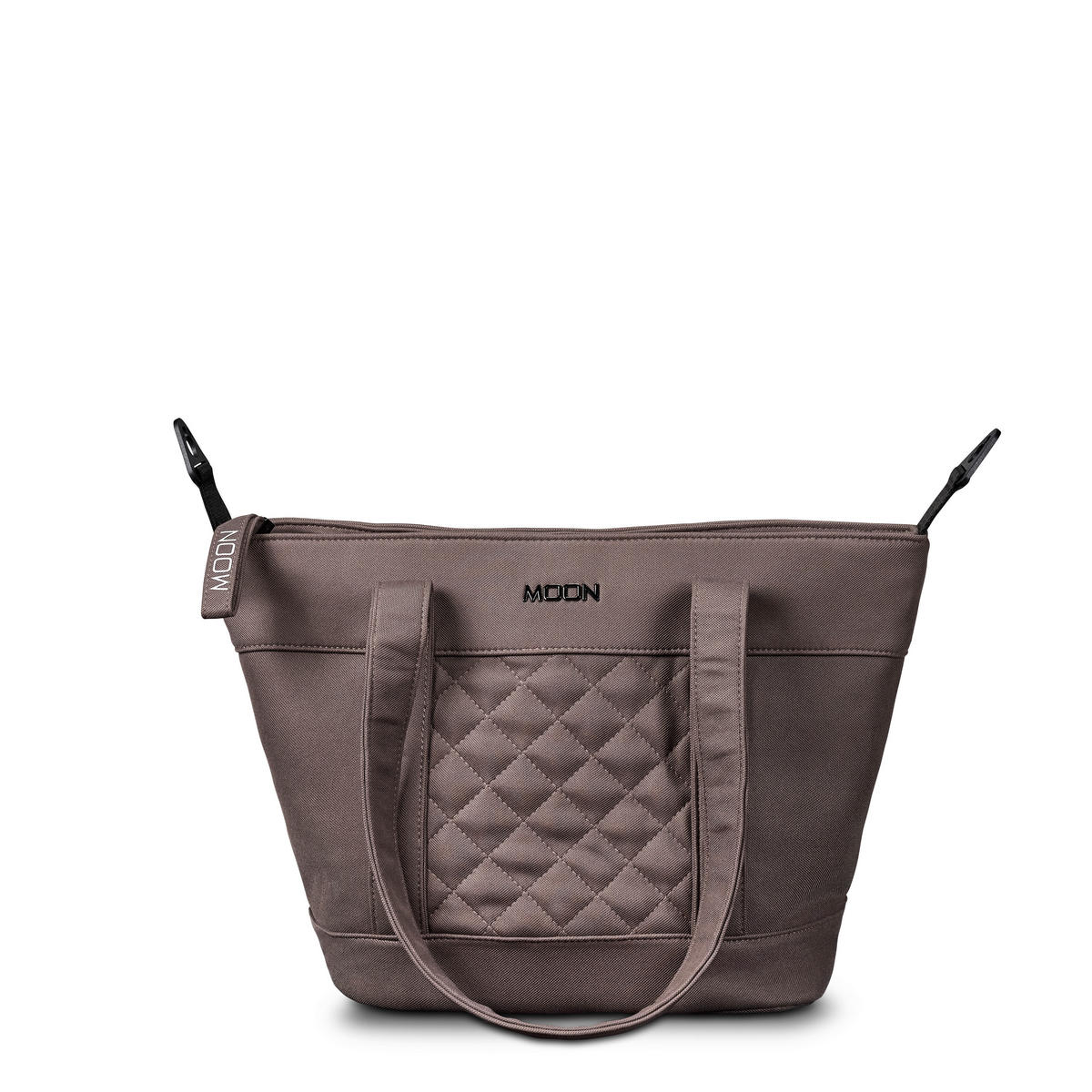WICKELTASCHE V-Shape Bag  - Graubraun, Basics, Textil (41/16/28cm) - Moon