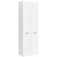 SKŘÍŇ NA ŠANONY, antracitová, bílá, vysoce lesklá bílá, 75/222,2/40 cm - bílá/antracitová, Basics, kompozitní dřevo (75/222,2/40cm) - Hom`in