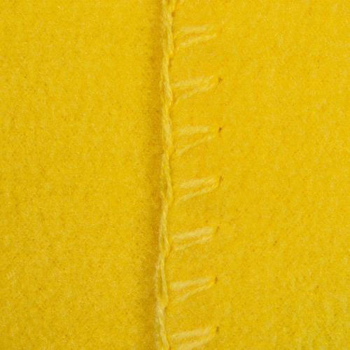 KISSENHÜLLE Soft-Fleece 50/50 cm  - Currygelb, Basics, Textil (50/50cm) - Zoeppritz