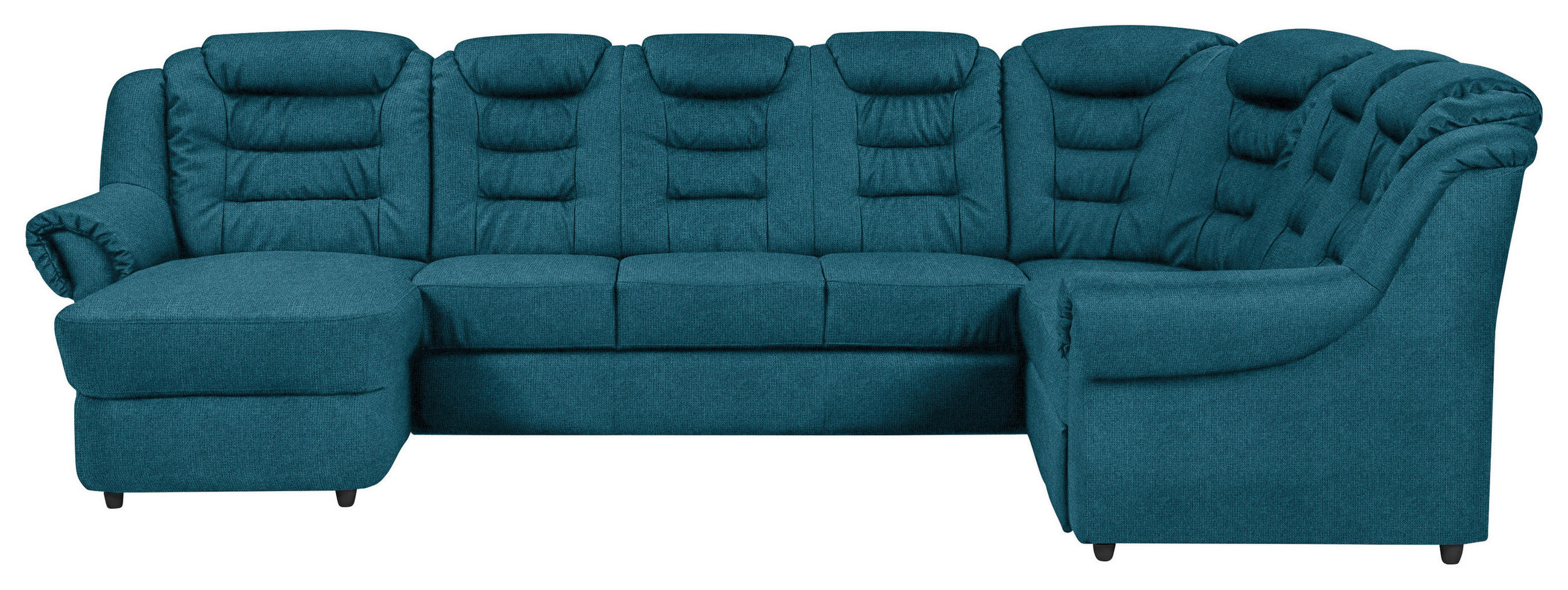 Wohnlandschaft Boston Blau Chenille