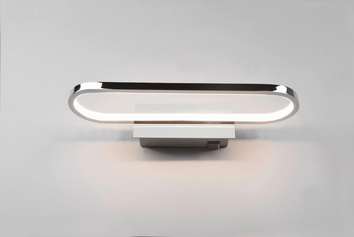 BADEZIMMER-WANDLEUCHTE Gianni 40/14,8/7,5 cm   - Chromfarben, Basics, Metall (40/14,8/7,5cm) - Trio Leuchten