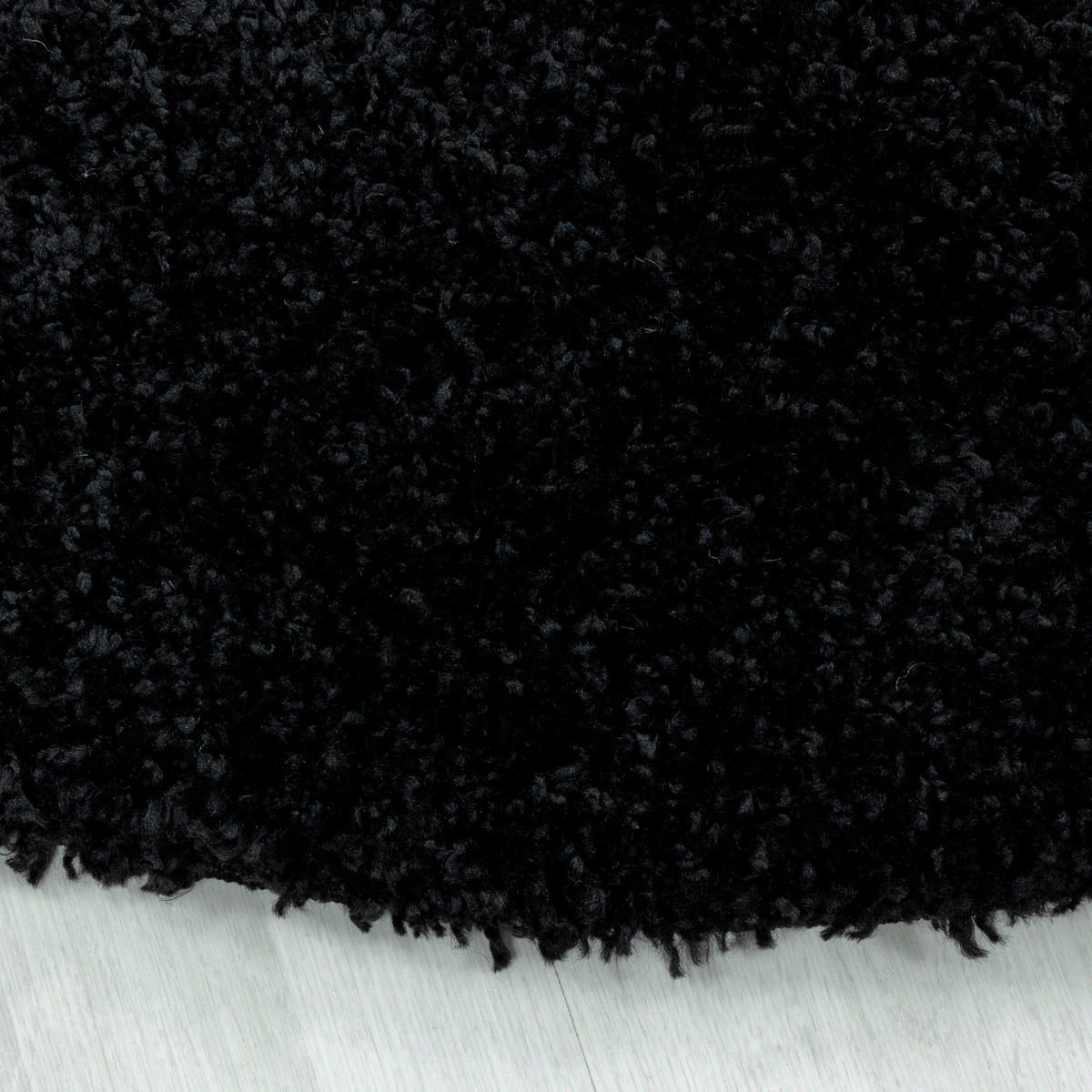 HOCHFLORTEPPICH 80 cm Sydney Schwarz  - Schwarz, Basics, Textil (80cm)