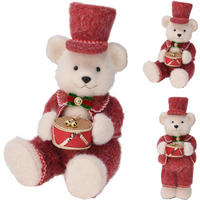 VÁNOČNÍ FIGURKA - vícebarevná, Basics, plast (17/22/41cm)