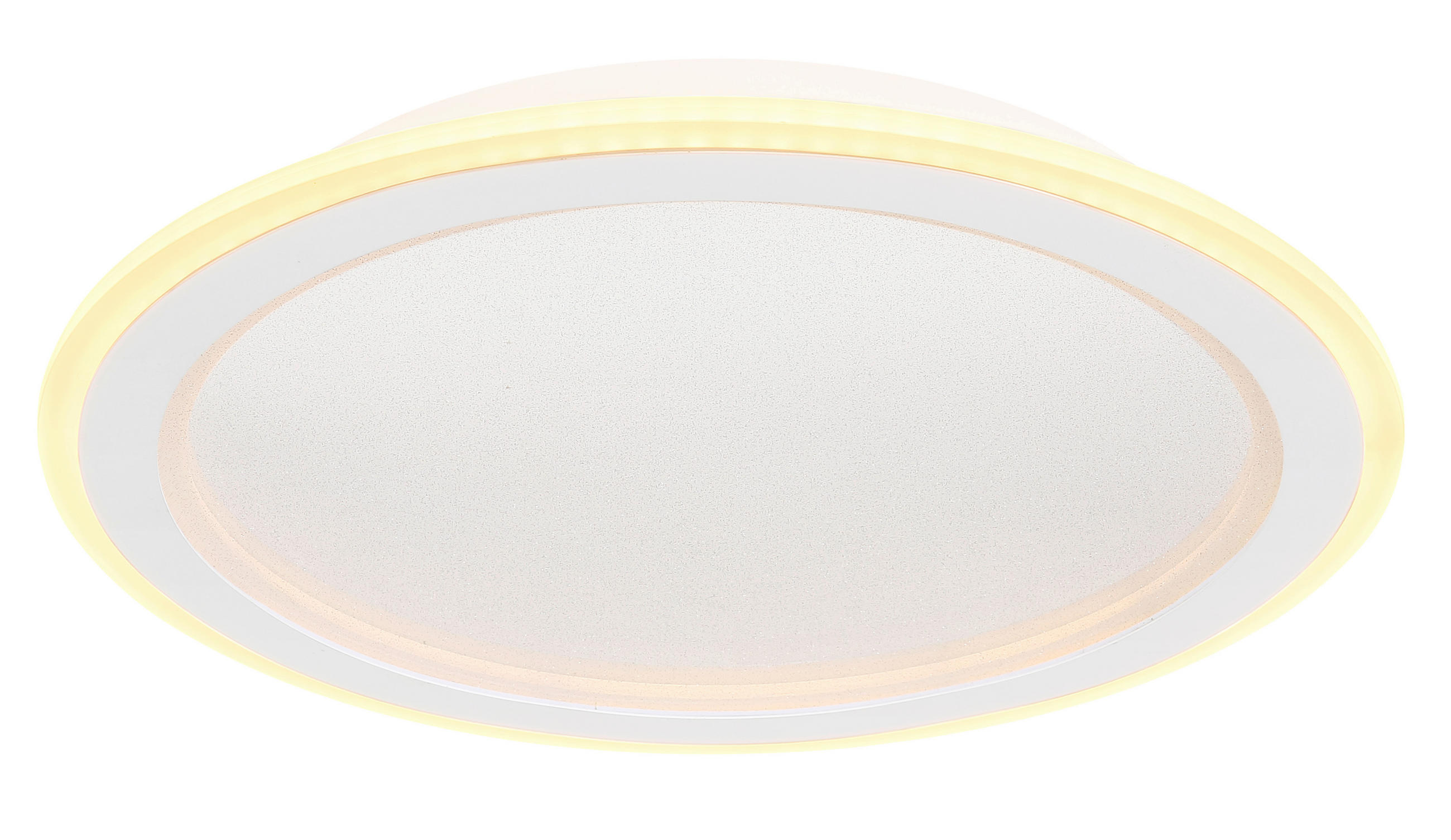 LED-DECKENLEUCHTE 40/5 cm   - Opal/Weiß, Trend, Kunststoff/Metall (40/5cm) - Globo