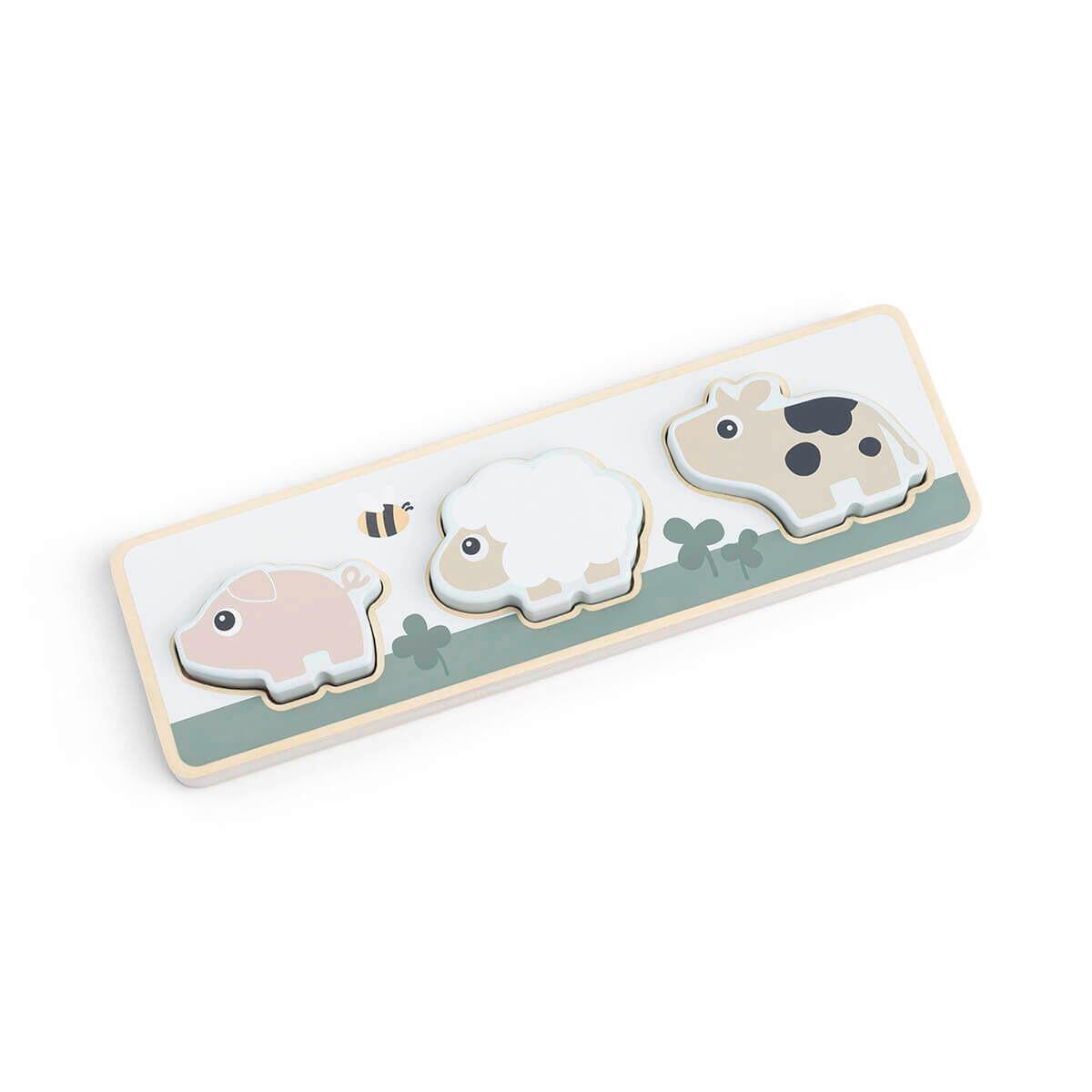 PUZZLE - Multicolor, Basics, Holzwerkstoff/Textil (28,0/8,5/2,0cm)