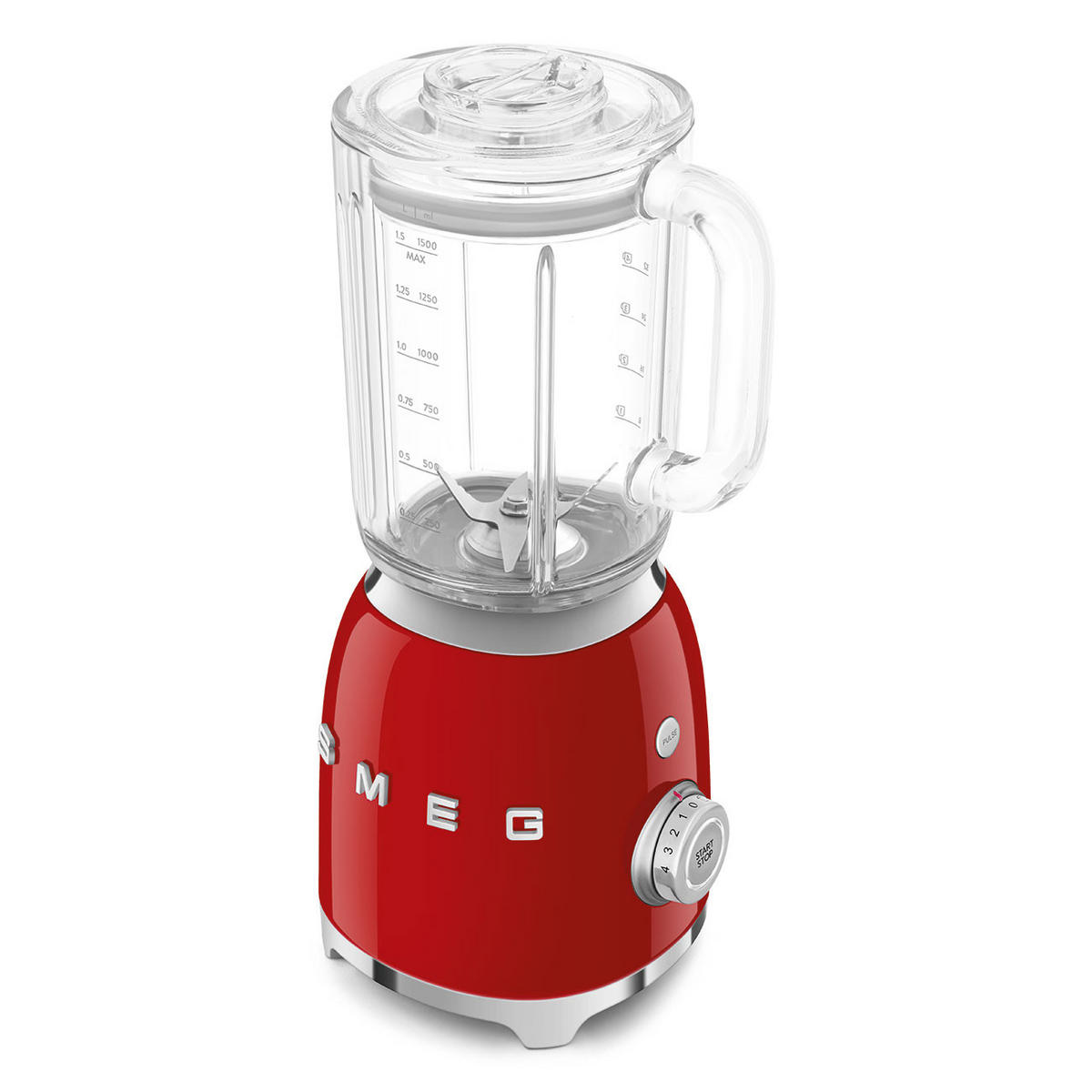 STANDMIXER  - Rot, Design, Kunststoff/Metall (19,7/39,7/16,3cm) - SMEG