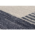LÄUFER 80/250 cm Palazzo Lobo Blau, Grau  - Blau/Grau, KONVENTIONELL, Textil (80/250cm) - Novel