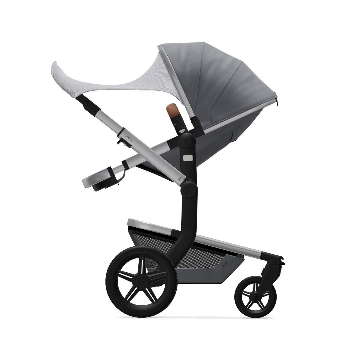 KINDERWAGENAUSSTATTUNG Aer  - Grau, Basics, Textil (18/18/5cm) - Joolz