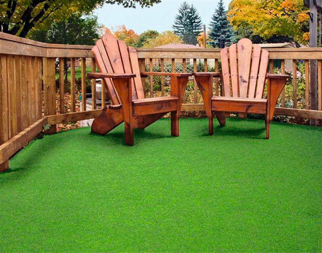 TEPPICHBODEN per  m² - KONVENTIONELL, Kunststoff (200cm) - Ambia Garden