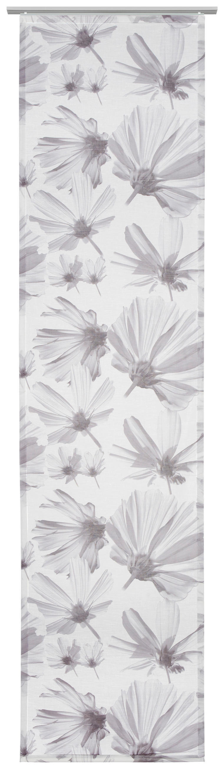 FLÄCHENVORHANG   halbtransparent  60/245 cm   - Silberfarben, Basics, Textil (60/245cm) - Ambiente