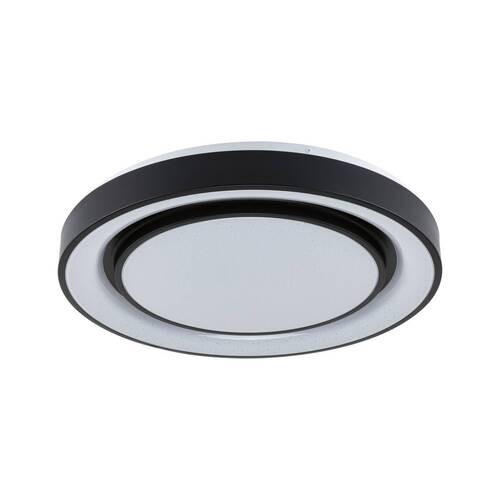 DECKENLEUCHTE 47,5/7 cm   - Schwarz/Weiß, Design, Kunststoff/Metall (47,5/7cm) - Paulmann