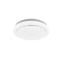 LED-DECKENLEUCHTE  38/6,50 cm    - Weiss, Basics, Glas/Metall (38/6,50cm) - Fischer & Honsel