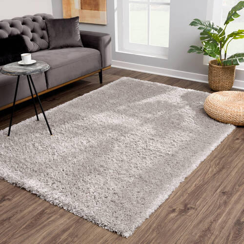 HOCHFLORTEPPICH 60/110 cm Porto Grau  - Grau, KONVENTIONELL, Textil (60/110cm) - Novel