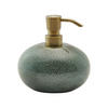 SEIFENSPENDER Ugo  - Goldfarben/Grün, Trend, Keramik (13/11/14cm) - Aquanova